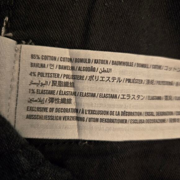 Abercrombie & Fitch Men's Langdon Skinny Jeans Black Wash Size 32x32 - Picture 8 of 9